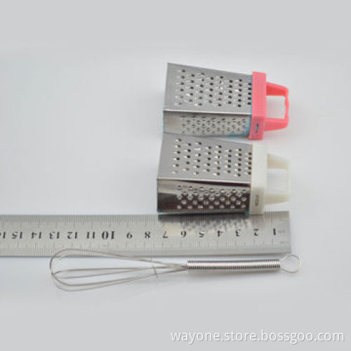 Stainless steel mini whisk, function for household manual egg mixer and kitchen